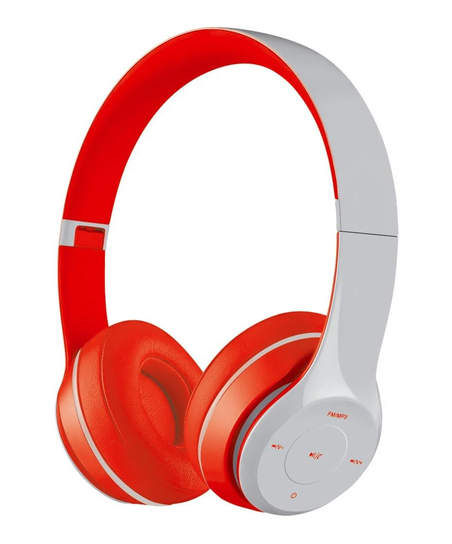 Ausinės Omega Belaidė laisvų rankų įranga FREESTYLE FH0915 Bluetooth 4.2 raudonos-pilkos spalvos