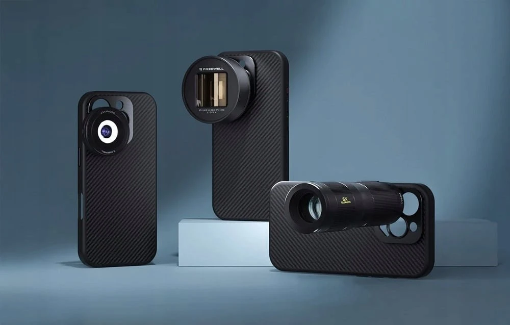 Freewell dėklas, skirtas iPhone 16 Pro Max su 17 mm laikikliu