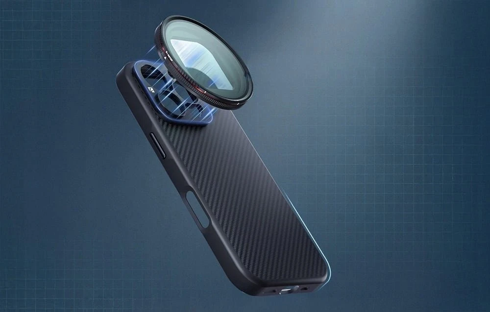 Freewell dėklas, skirtas iPhone 16 Pro Max su 17 mm laikikliu