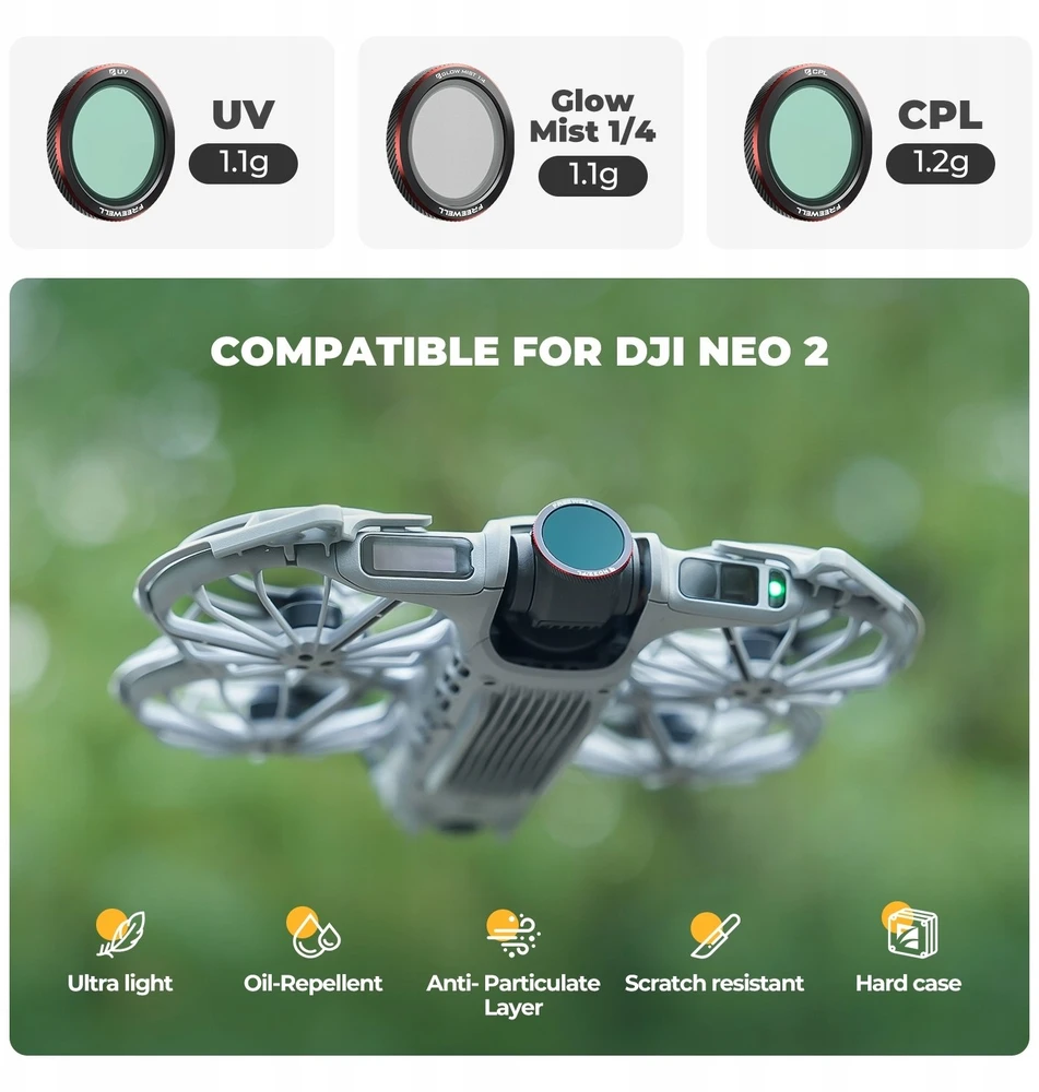 „Freewell NEO 2“ „Kasdieniai“ magnetiniai filtrai – 3 vnt.