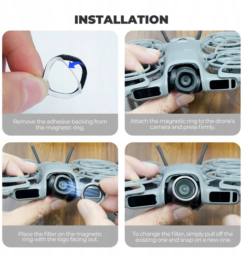 „Freewell NEO 2“ magnetinio filtro MEGA rinkinys – 9 vnt. pakuotė