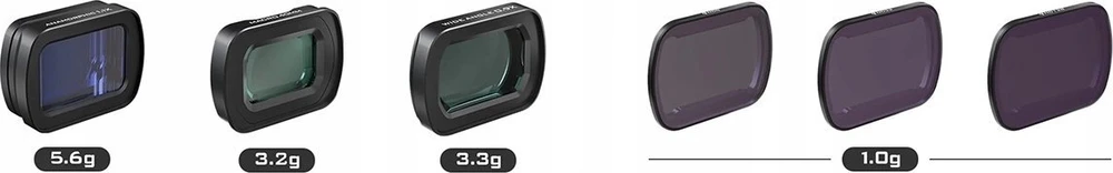 Filtrų ir objektyvų rinkinys FREEWELL, skirtas DJI Osmo Pocket 3