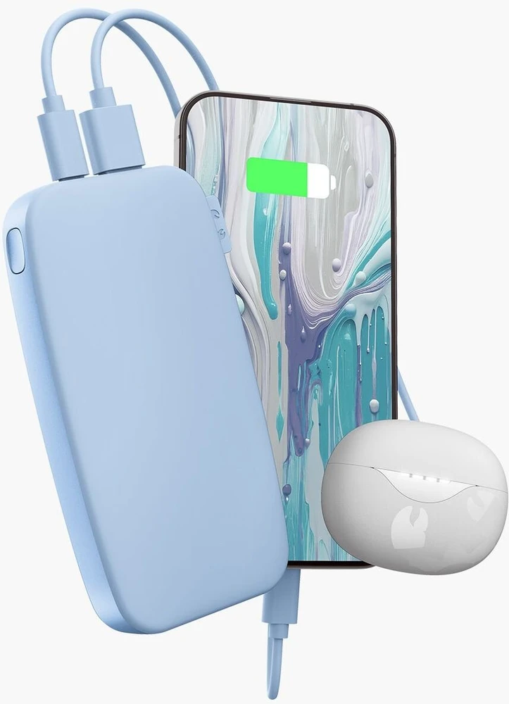 Fresh n Rebel 12000 mAh USB-C PD 20W vivid mėlynas