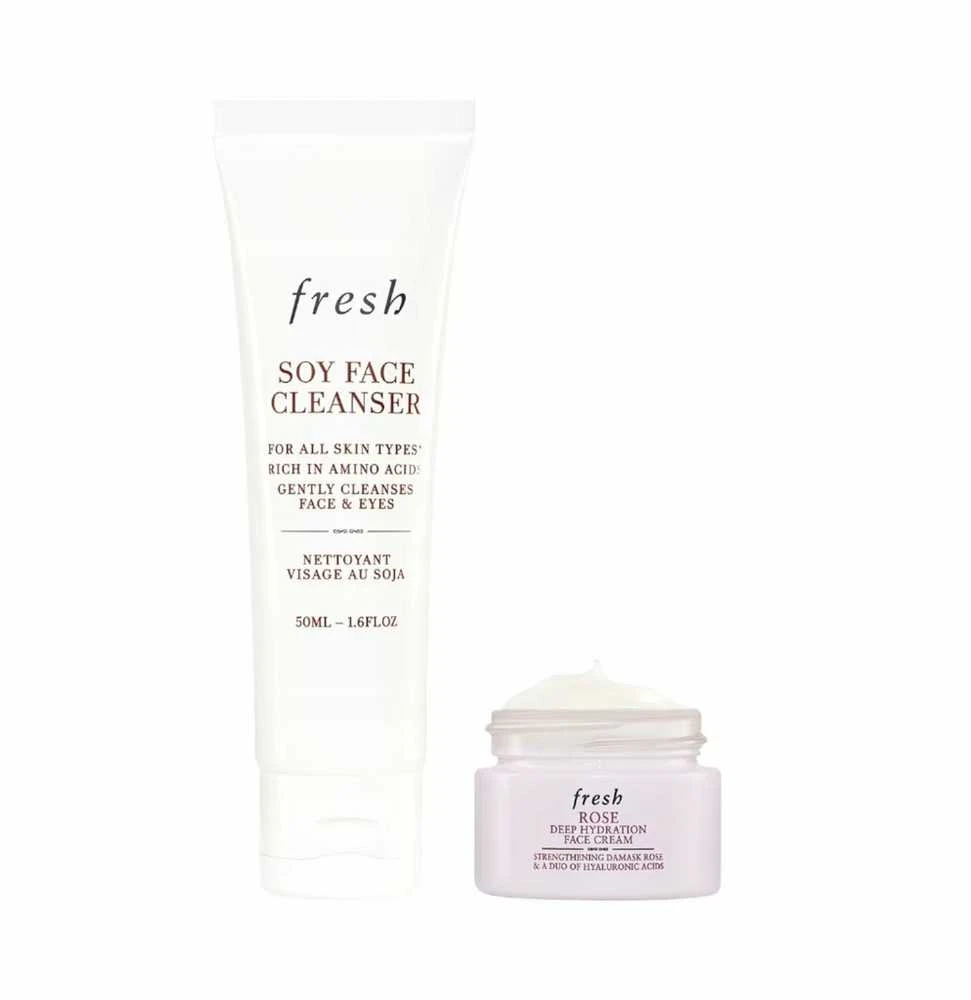 Fresh Šviežių rožių giliai drėkinamasis kreminis veidui, 50 ml