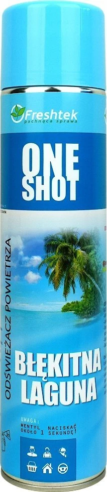 Freshtek Lumarko One Shot oro gaiviklis 600ml Mėlyna Lagoon...