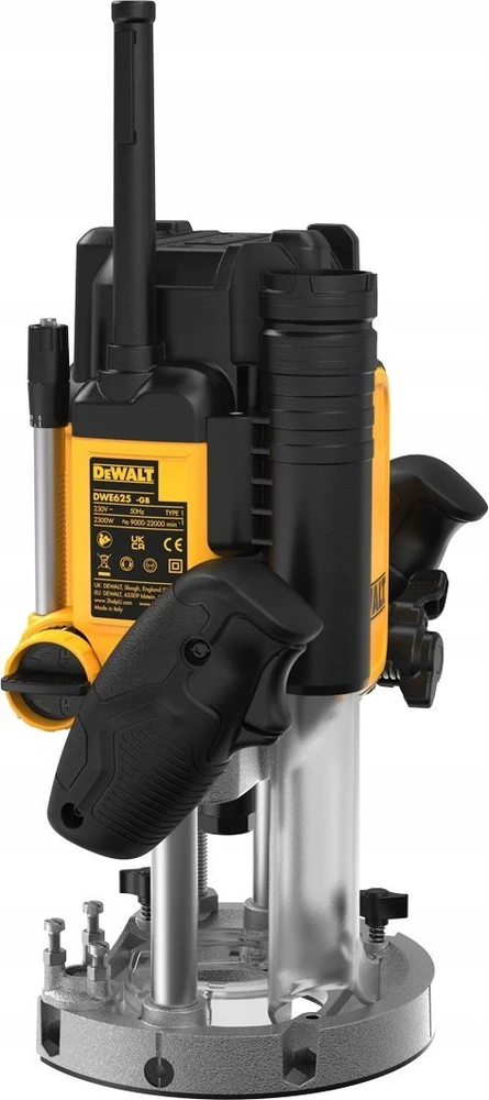 Elektrinė freza DeWalt DWE625KT-QS; 2300 W