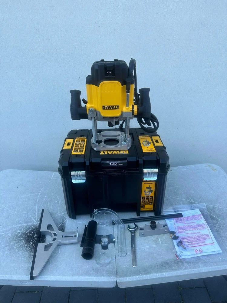 Elektrinė freza DeWalt DWE625KT-QS; 2300 W