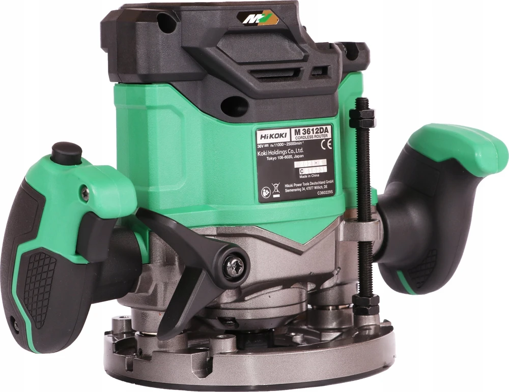 Akumuliatorinis frezeris HiKOKI M3612DA