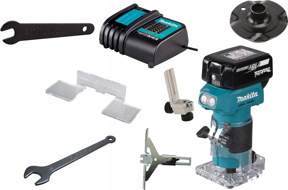 MAKITA FREZARKO - WYCINARKA 18V DRT52SF 1x3,0Ah 6mm