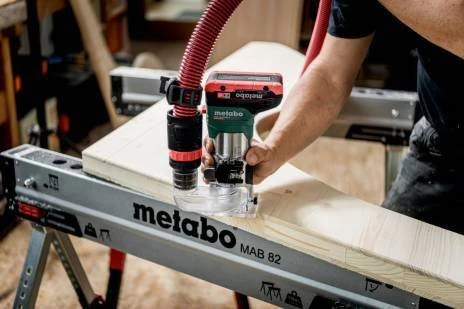 METABO FMV 18 LTX BL 8 karkaso kraštų frezavimo staklės