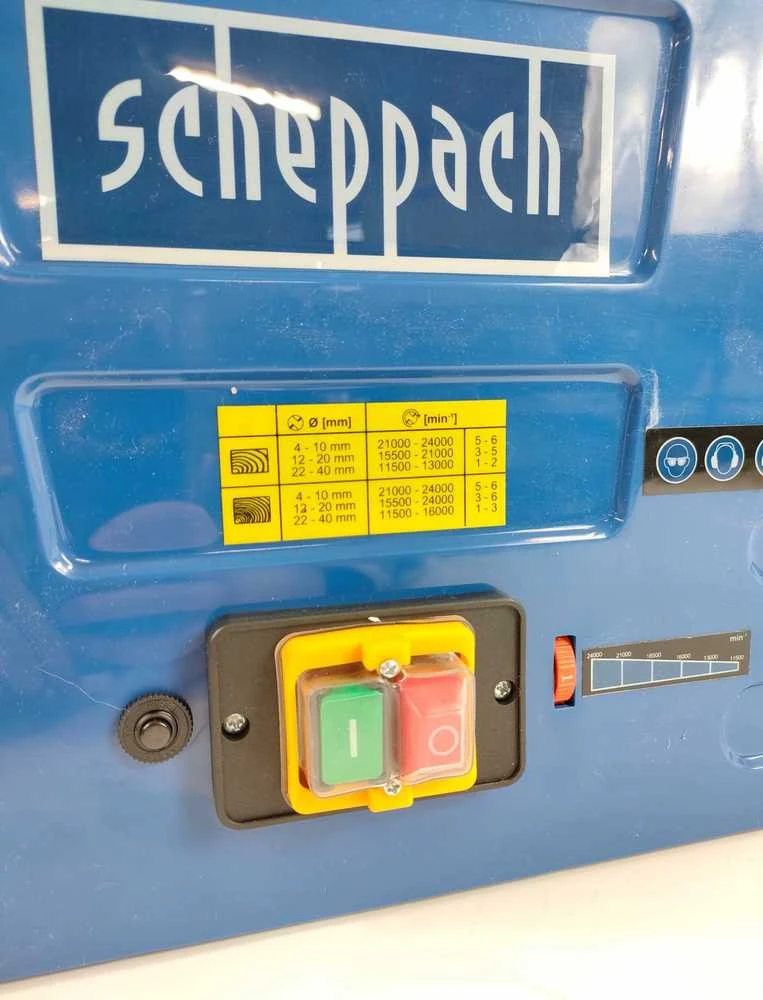 Medienos frezavimo staklės HF60, Scheppach