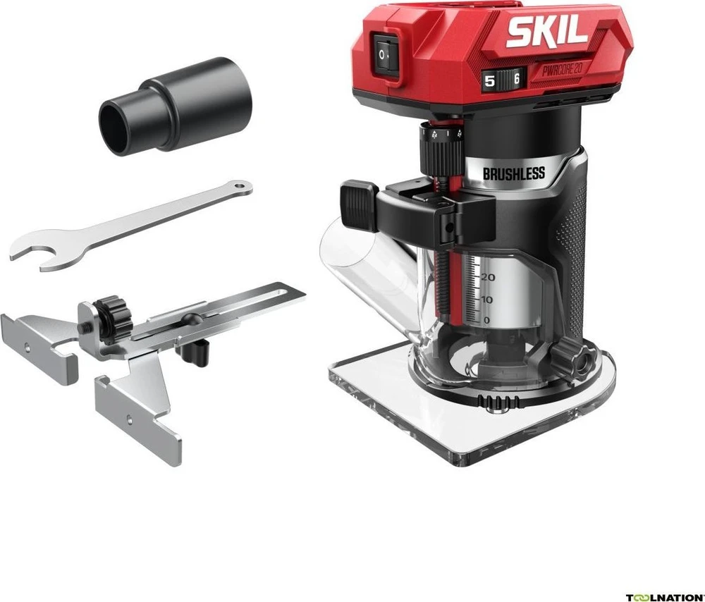 Skil 3170 freza su priedų komplektu