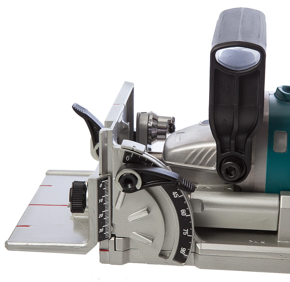 Akumuliatorinė sujungimų freza Makita DPJ180Z, 18 V Li-ion, Be akumuliatorių ir kroviklio