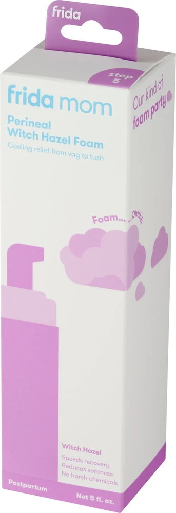 Raminančios po gimdymo putos su kraujažolių ekstraktu Frida Mom Perineal Witch Hazel Foam, 150ml