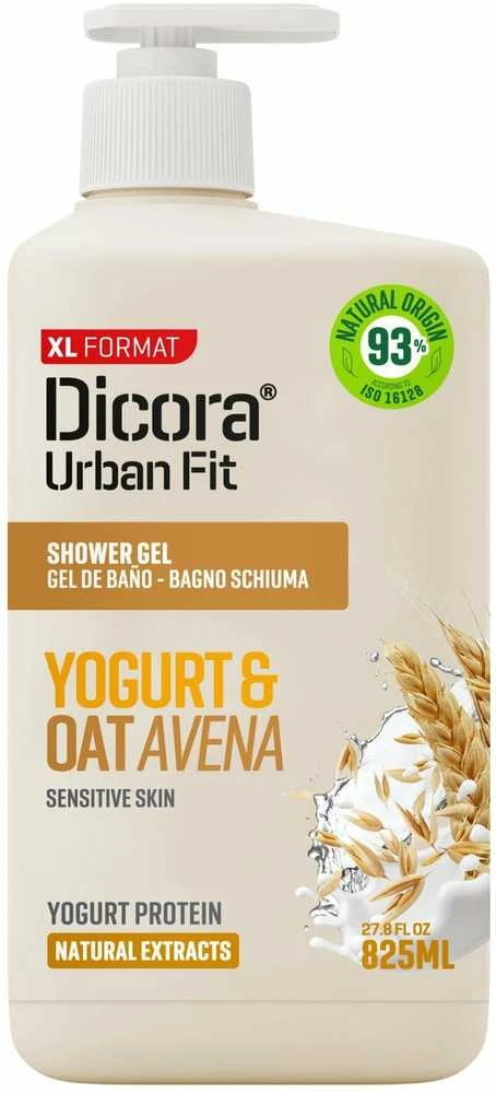 Friendly Organic DICORA dušo želė, jogurtas ir avižiniai dribsniai 825 ml
