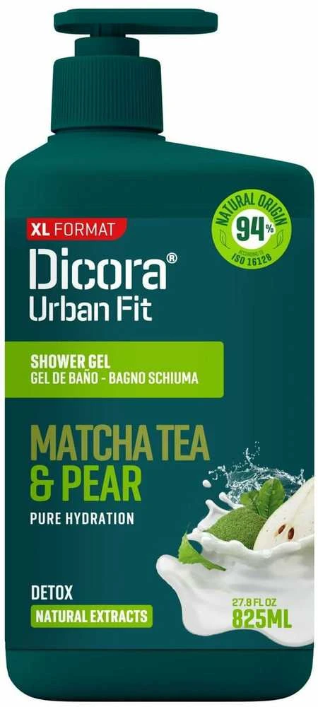 Friendly Organic DICORA dušo želė Matcha arbata ir kriaušė 825 ml