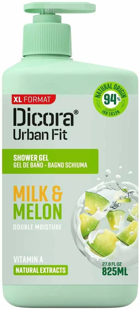 Friendly Organic DICORA dušo želė Pienas ir melionas 825 ml