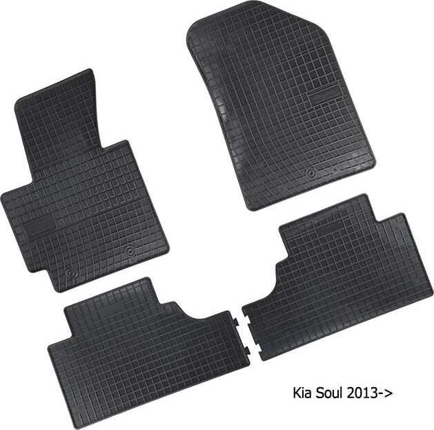 Frogum Guminiai kilimėliai Kia Soul II 2013-2019m.