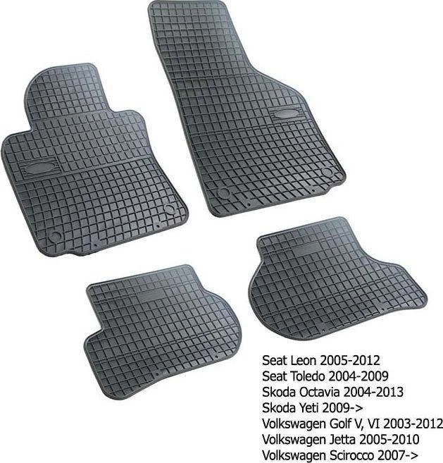 Frogum Guminiai kilimėliai Seat Leon II 2005-2012m.