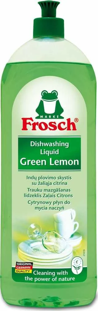 Indų ploviklis Frosch Žalias Lemon, 1l