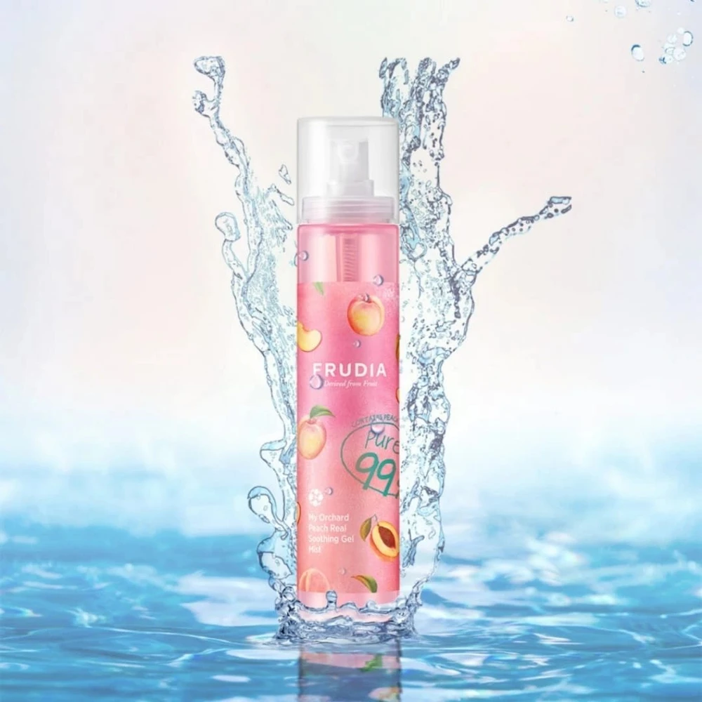 FRUDIA MY ORCHARD PEACH REAL SOOTHING purškiamoji veido želė migla, 125 ml