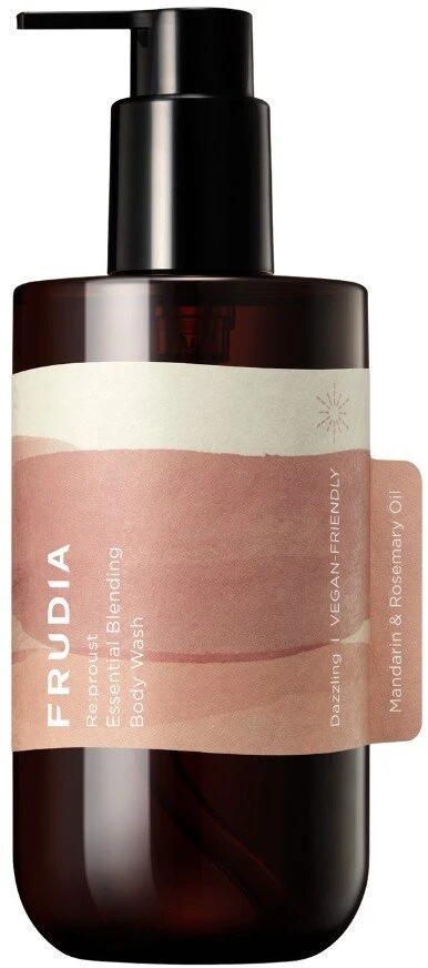 Frudia Re:Proust Essential Blending Mandarin & Rosemary Oil Cleansing kūno prausiklis, 300 ml