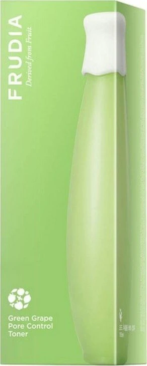 Frudia Žalias Grape Pore Control Toneris toneris su vynuogėmis riebiai odai-195ml