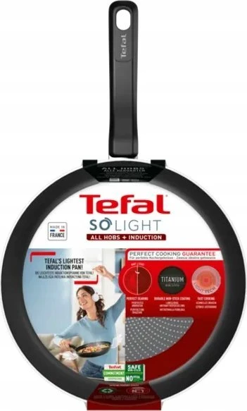 TEFAL | H0560342 So'Light | Frying | Diameter 22 cm | Suitable for induction hob | Fixed handle | Gray