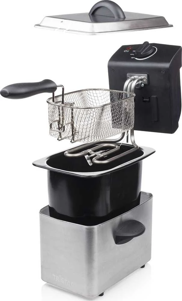 Gruzdintuvė Tristar gruzdintuvė FR-6919 Galia 800 W, Talpa 2 L, Sidabrinės spalvos
