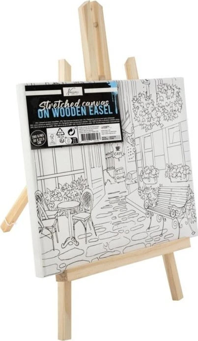FSC Omega Toys *****Drobė su raštu - molbertas 30x23 Restaur.20393