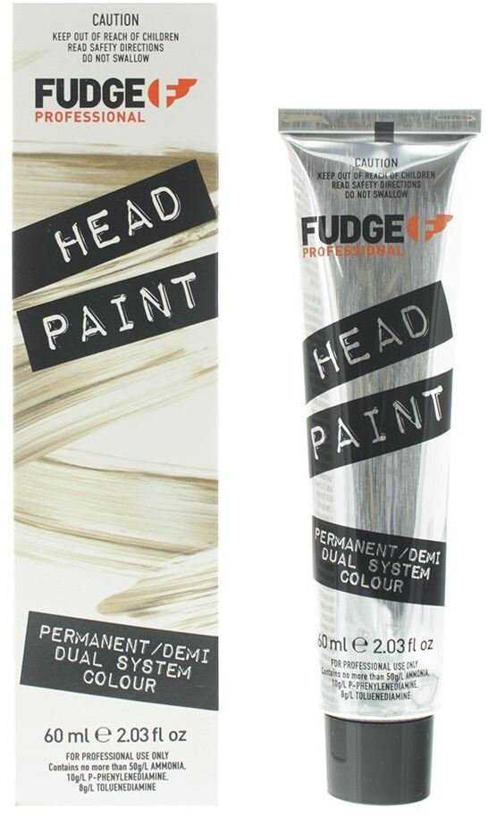 Fudge Professional Head Paint Permanent Hair Dye 9.7 Very Light Brunette Skirtas šviesiems plaukams, 60 ml