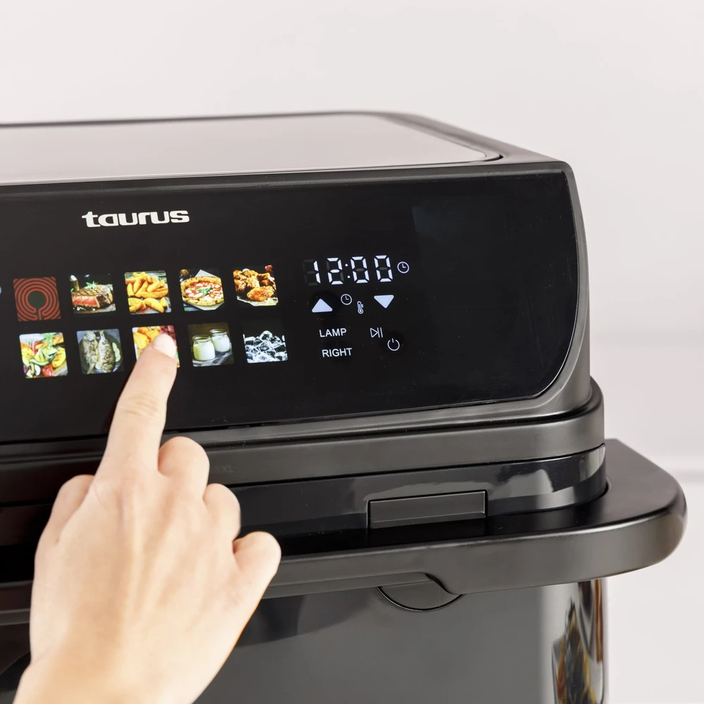 Gruzdintuvė be riebalų su ilgu krepšeliu ir grotelėmis Taurus 973004000