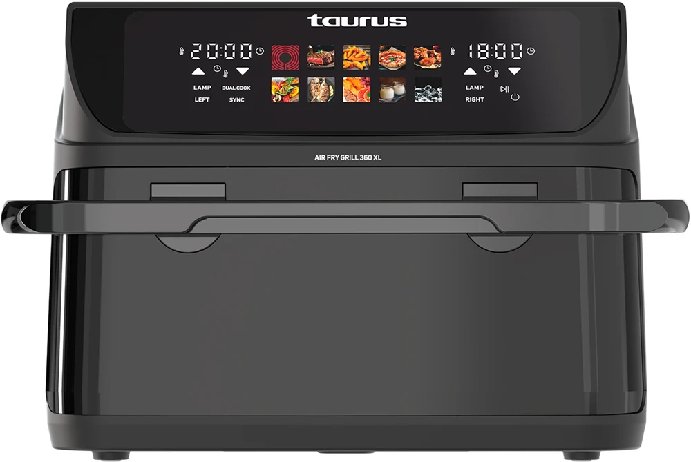 Gruzdintuvė be riebalų su ilgu krepšeliu ir grotelėmis Taurus 973004000