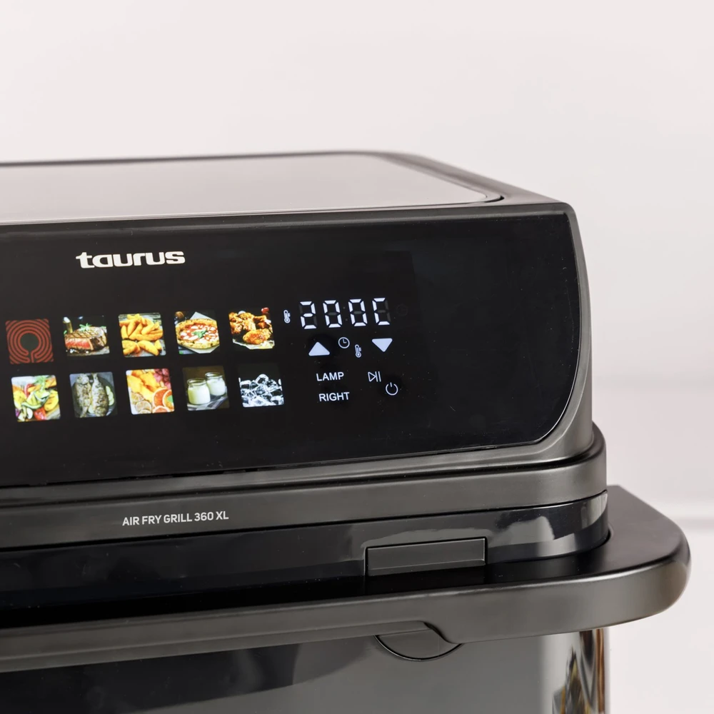 Gruzdintuvė be riebalų su ilgu krepšeliu ir grotelėmis Taurus 973004000
