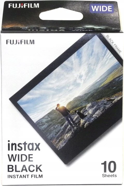 1 Fujifilm INSTAX Film wide juodas frame