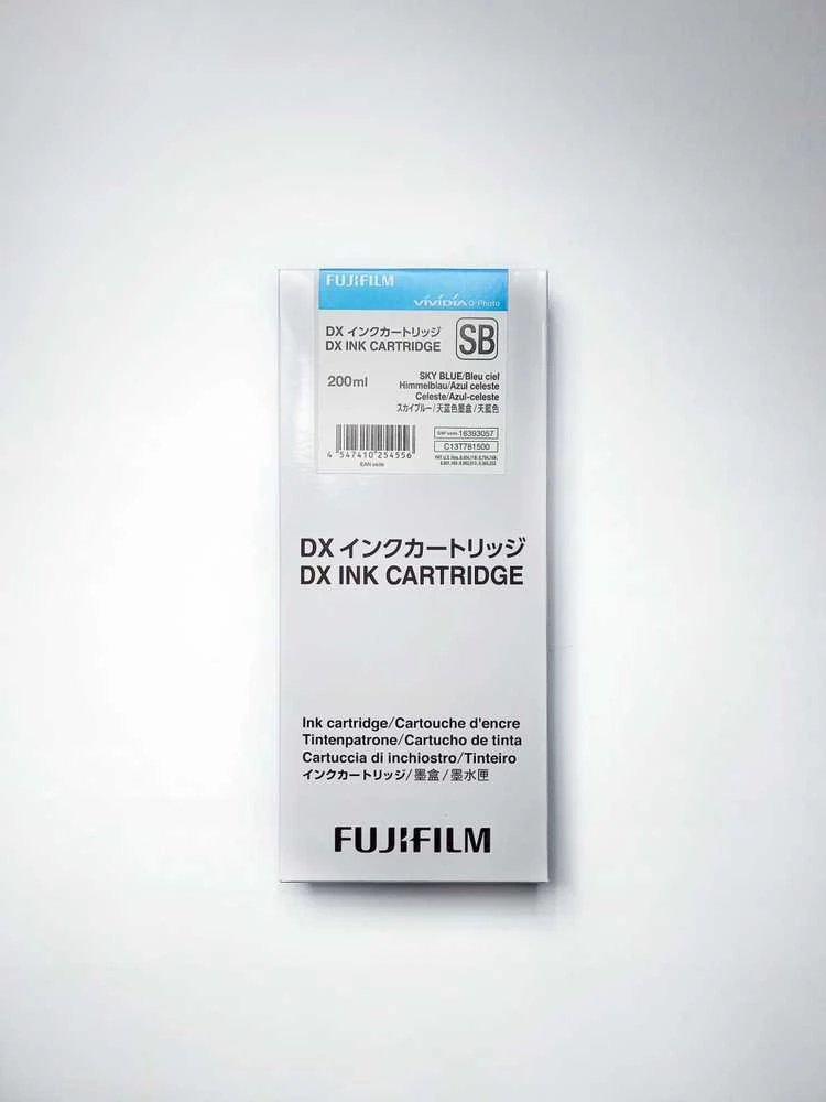 Fujifilm DX100 rašalas SKY Mėlynas 200 ml.
