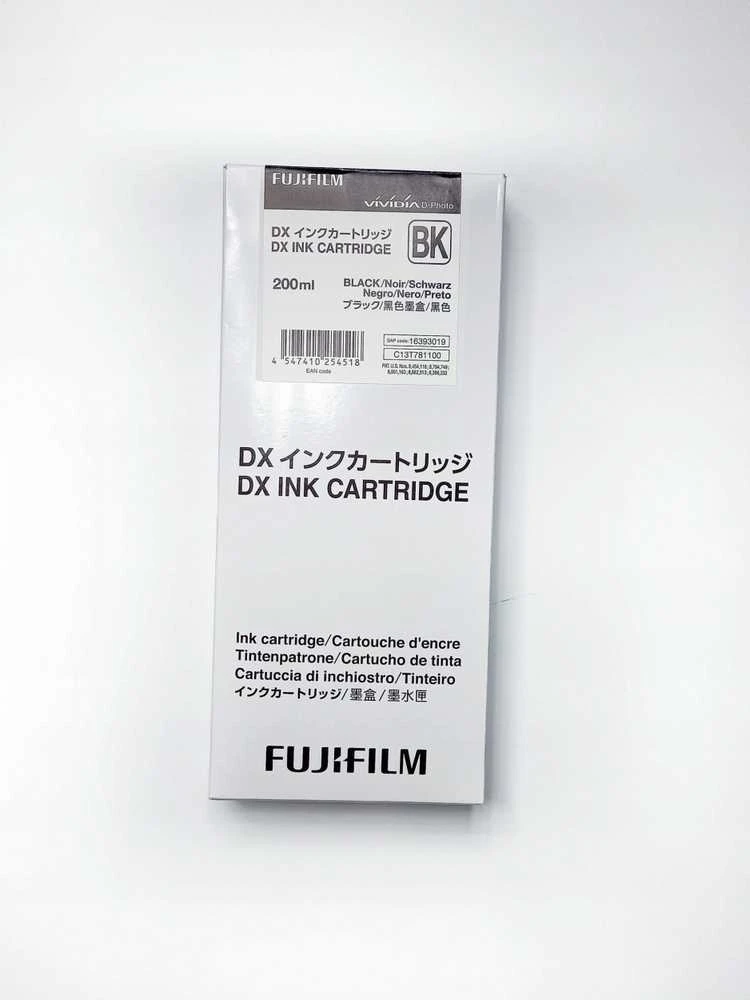 Fujifilm DX100 rašalas Juodas 200 ml.
