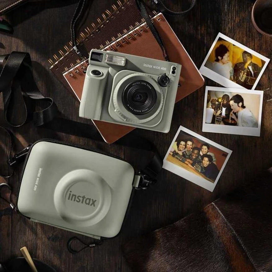 Fujifilm instax wide 400 dėklas žalias