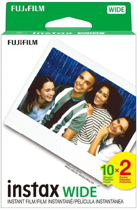FujiFilm Instax Wide Glossy (10plx2) momentinės fotoplokštelės