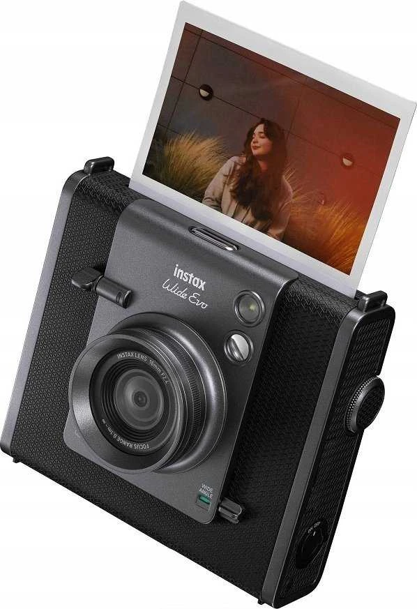 Fujifilm Momentinis fotoaparatas instax WIDE EVO Juodas, INSTAX WIDE EVO Juodas EX D