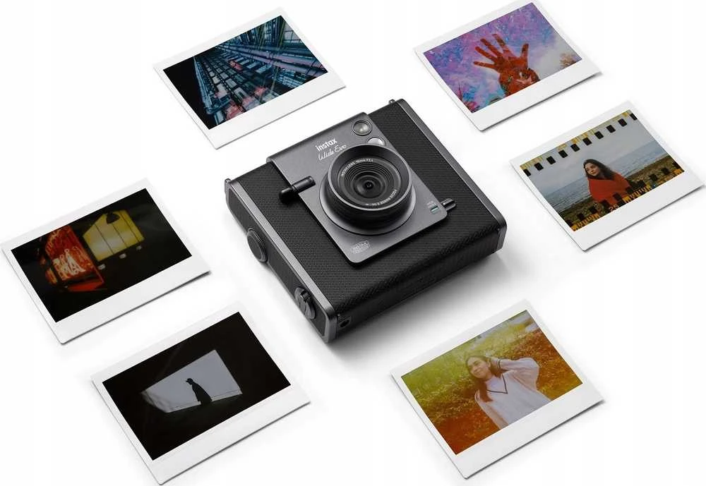 Fujifilm Momentinis fotoaparatas instax WIDE EVO Juodas, INSTAX WIDE EVO Juodas EX D