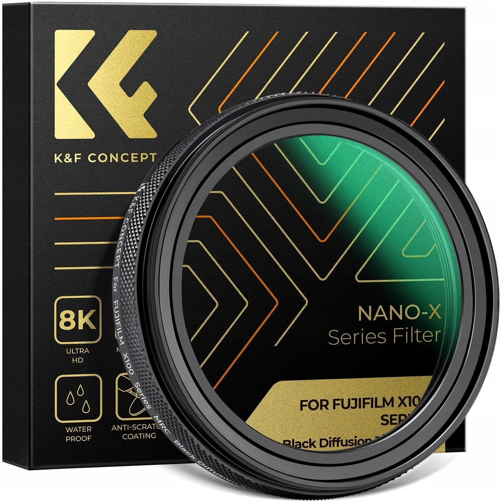 Filtras Kf Filtras Dyfuzyjny Juodas Diffusion 1/4 do FujiFilm X100 X100S X100VI X100F / KF01.2883