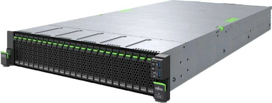 Fujitsu 149 cb serveris 149 cb PRIMERGY RX2540 M7 serveris, stovas (2U), Intel® Xeon® Gold 6434 3,7 GHz, 32 GB DDR5-SDRAM 900 W