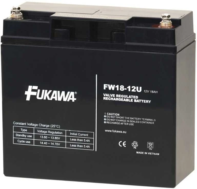 Fukawa FW 18-12 U akumuliatorius su M5 terminalais