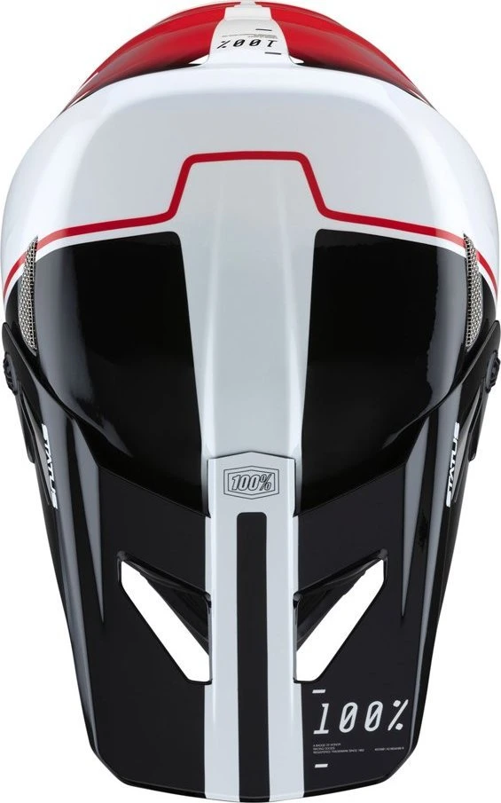 100 Percent 100% Kask uždaras STATUS DH/BMX šalmas Hellfire rožinis. XL (61-62 cm)
