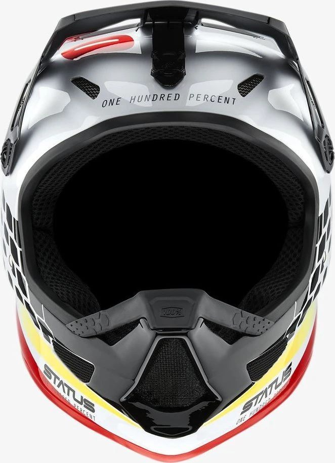 100 Percent 100% Kask uždaras STATUS DH/BMX šalmas Hellfire rožinis. XL (61-62 cm)