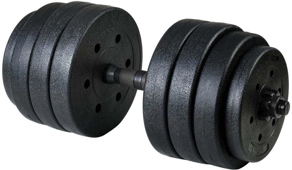 Funfit Bituminiai svarmenys 40 kg Rinkinys 4in1 + rankenos