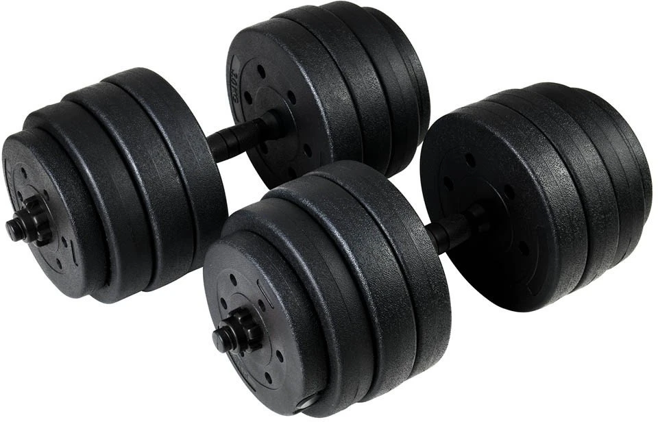 Funfit Bituminiai svarmenys 40 kg Rinkinys 4in1 + rankenos