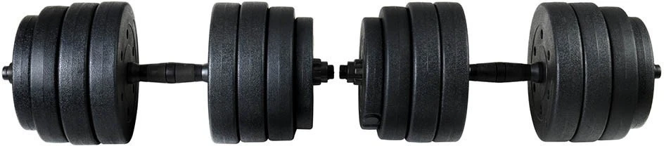 Funfit Bituminiai svarmenys 40 kg Rinkinys 4in1 + rankenos