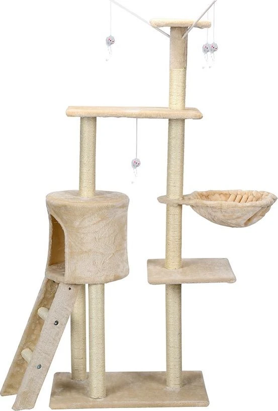 Funfit Cat Scratching Post XL su žaislais (1610)